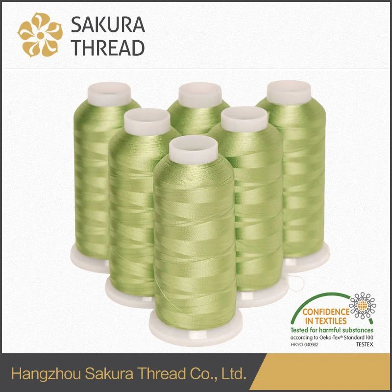Rayon Soft 120D Twist Twist-tråd for broderi